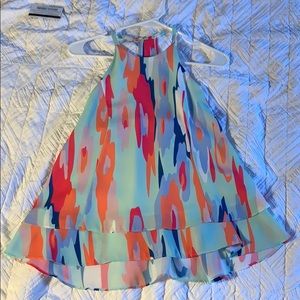 Watercolor halter top small